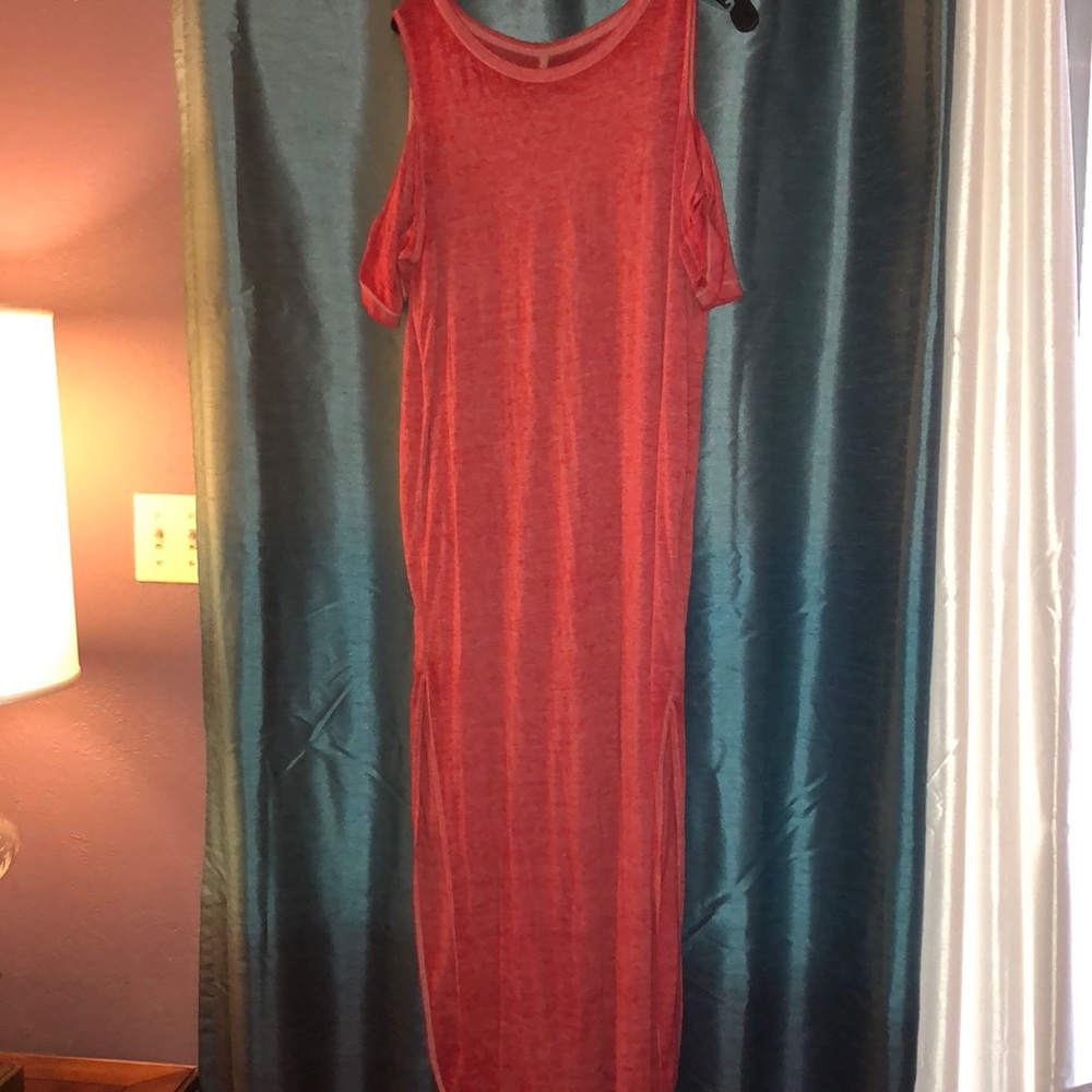 We the Free super soft cold shoulder maxi dress
